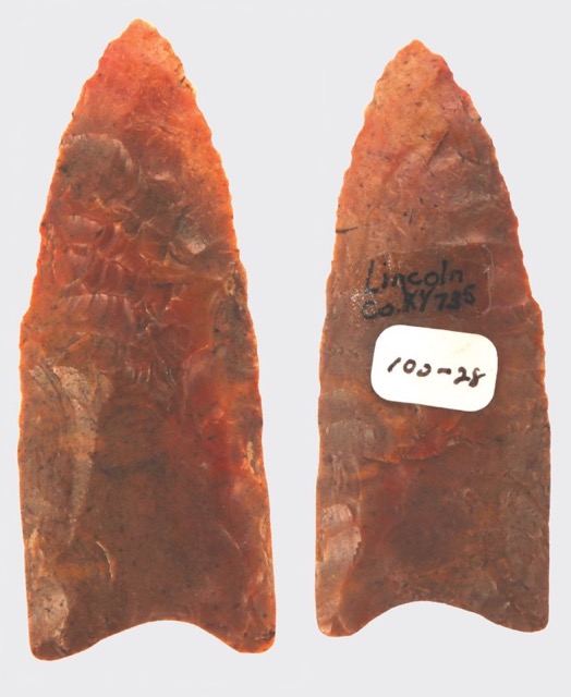 EF20 - 2 1/2” Clovis
Lincoln Co, KY
Carter Cave
Perino and Davis COAs, $1000